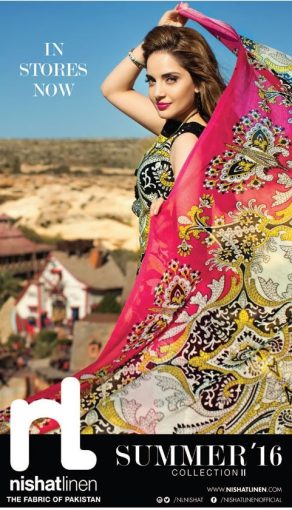 Nishat Linen Summer Collection II 2016-1