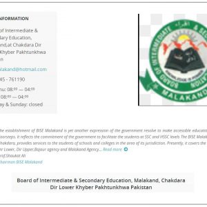 Malakand Board 10th Class Result 2024 Check Online