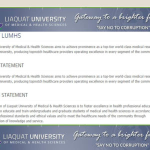 Liaquat University Of Medical And Health Sciences Entry Test Result 2024 LUMHS