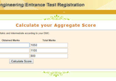 ETEA Aggregate Calculator 2024 For Engineering, Medical